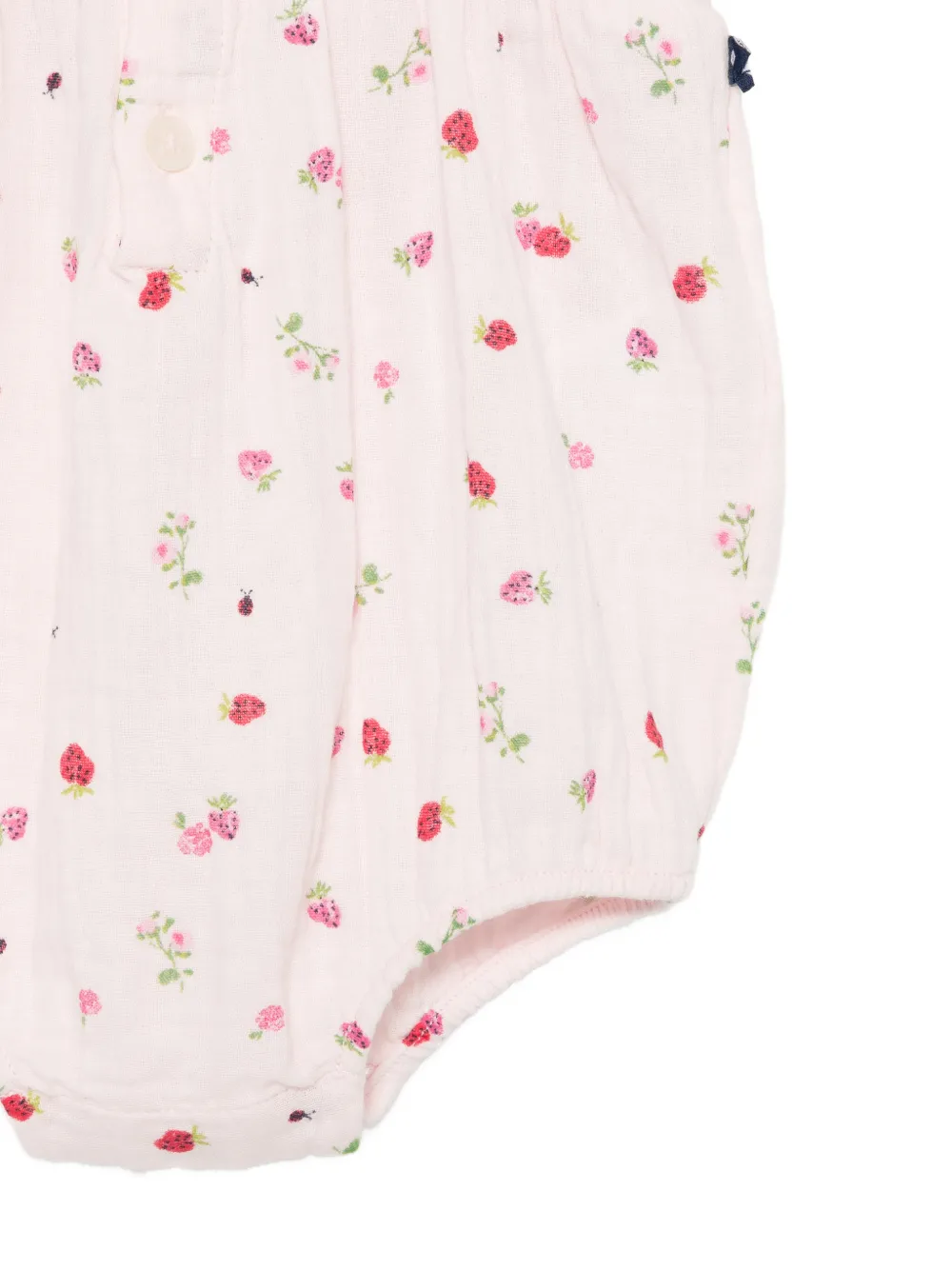  Petit Bateau Floral-print Shorties - Pink 
