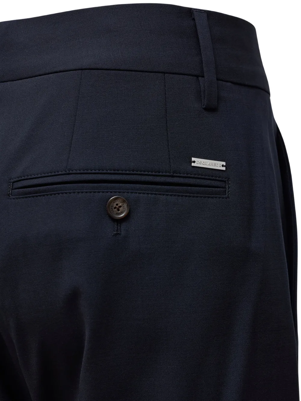 DSQUARED2 Broek met cuffs Blauw
