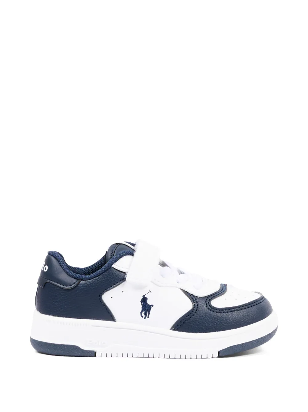 POLO RALPH LAUREN KIDS logo-detail sneakers Wit