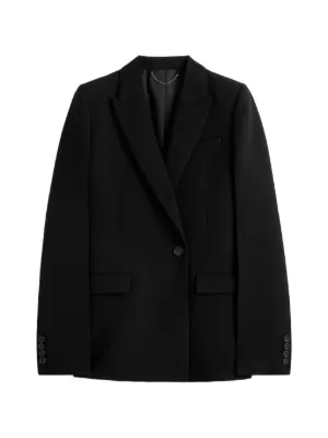 w*g様 JIL SANDER 黒 テーラードジャケット Jil Sander テーラード ジャケット | ブラック | FARFETCH JP