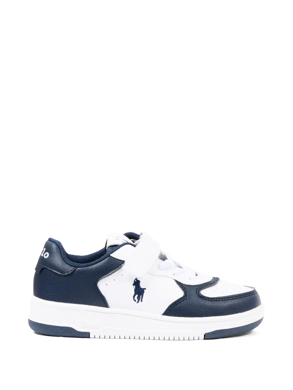 POLO RALPH LAUREN KIDS Sneakers met logodetail Wit