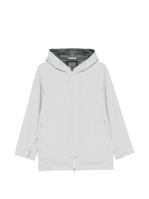 Herno zip-up hooded coat