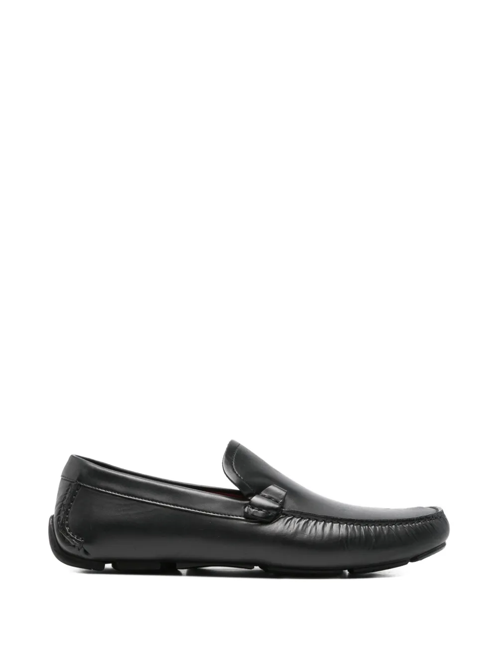Ferragamo Pre-Owned leather loafers - Nero