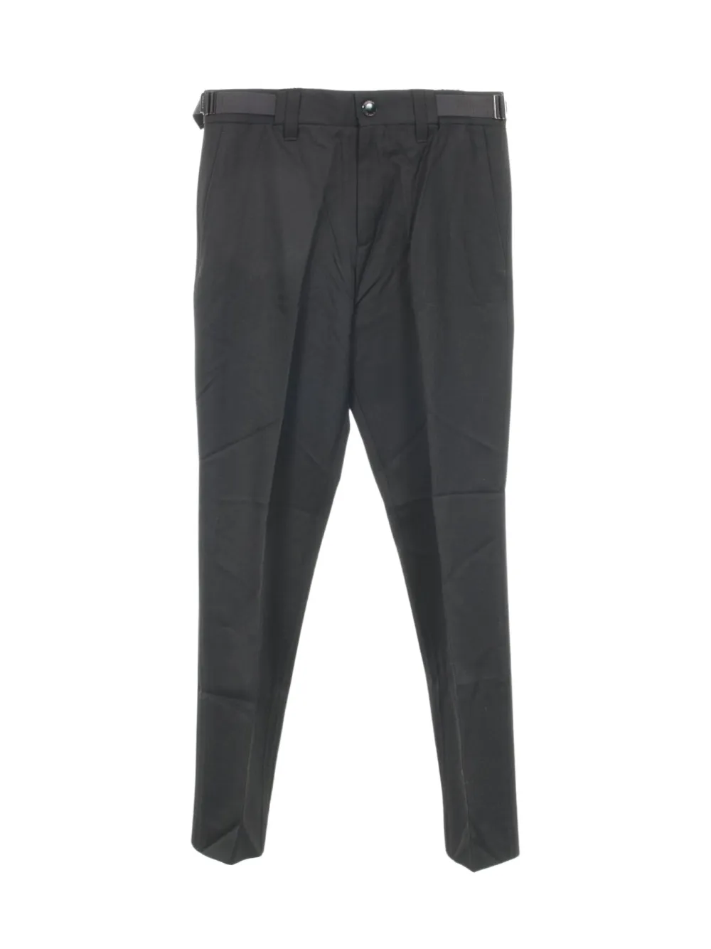 Burberry Pre-Owned 2010s Hose mit Gürtel - Schwarz