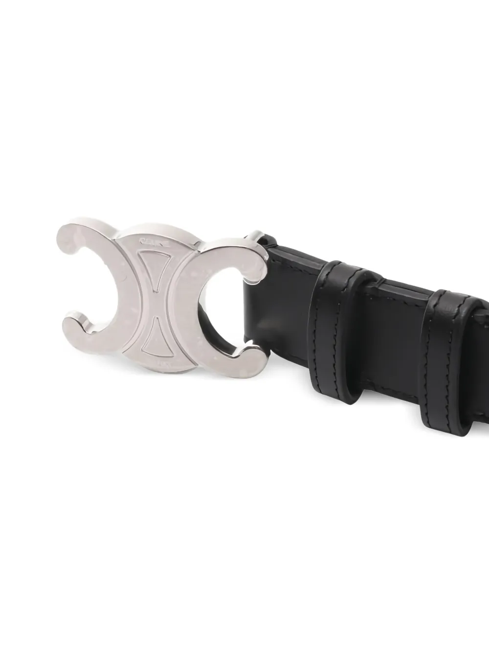 2020s Large Triomphe Leather Belt