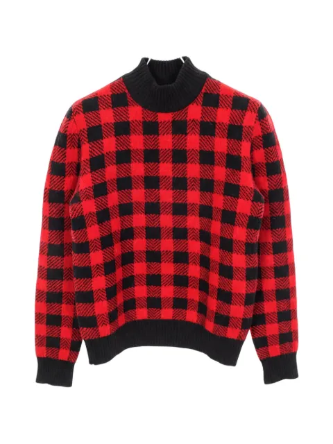 Saint Laurent Pre-Owned 2010 Pullover mit Vichy-Karo