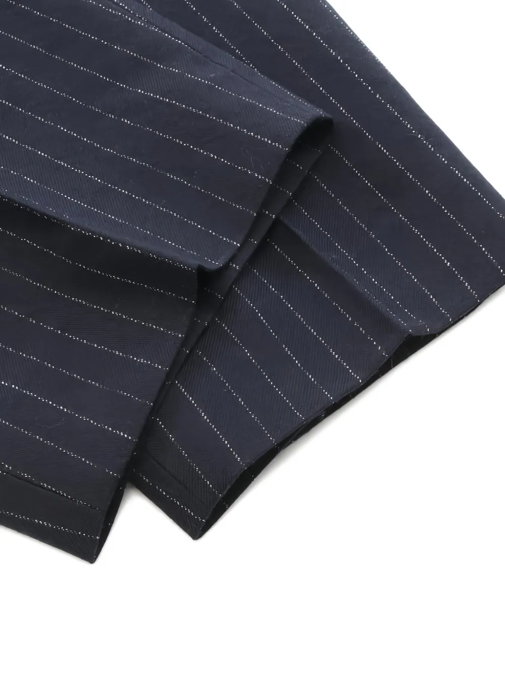 2010s Striped Wool Trousers