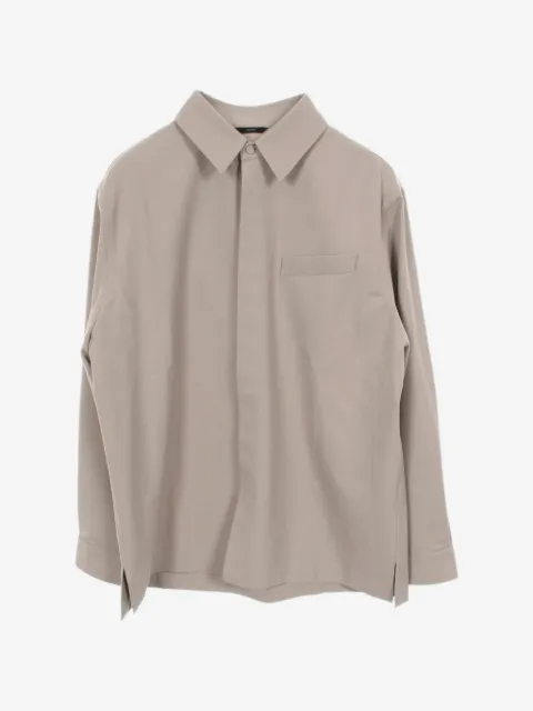 Fendi Pre-Owned FF logo embroidery shirt