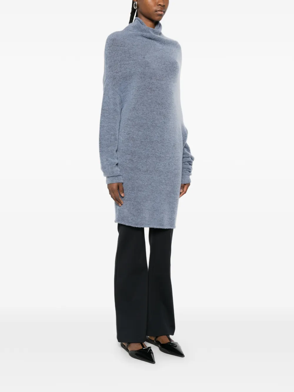  Viktoria Chan Juliet Skewed Sweater - Blue 