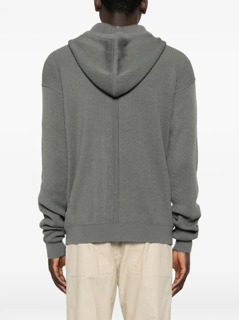 Rick Owens Vest met capuchon Groen