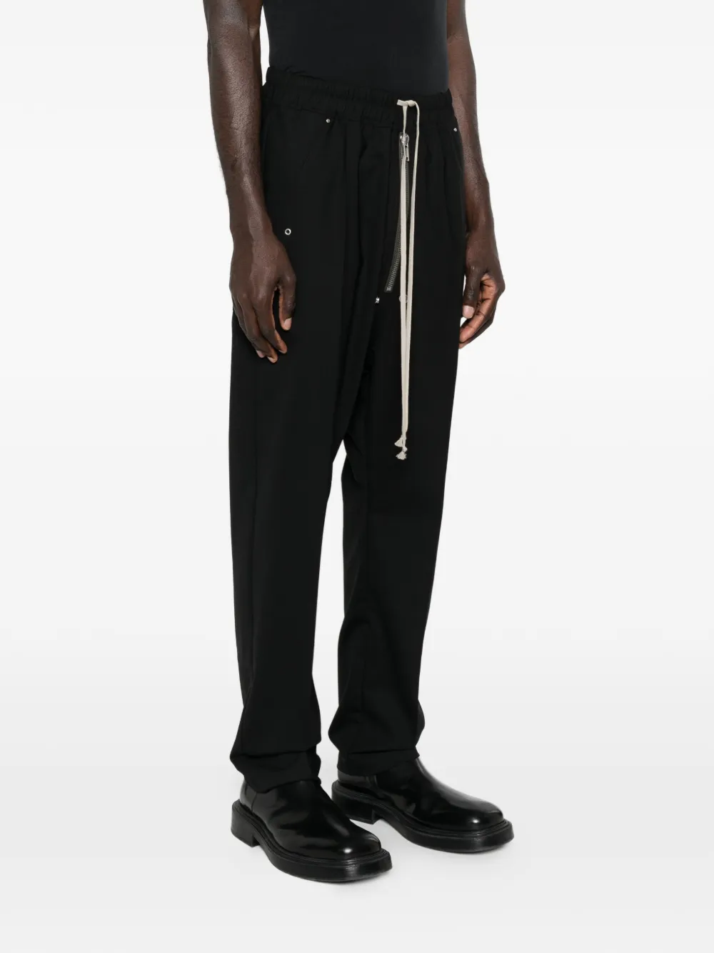 Rick Owens Broek met rits Zwart