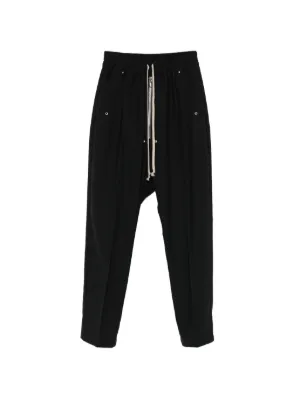 リックオウエンス　ブラック ジッパーポケット付きパンツ　廃盤品定価１５万 Rick Owens ジップポケット カーゴパンツ | ブラック | FARFETCH JP