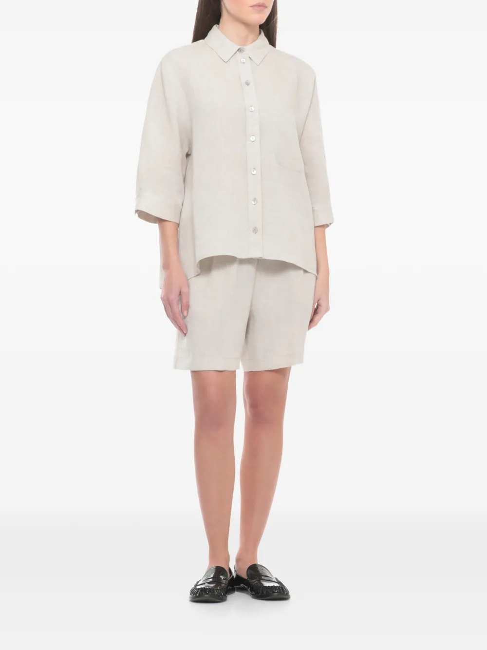  Panicale Buttoned Shirt - Neutrals 