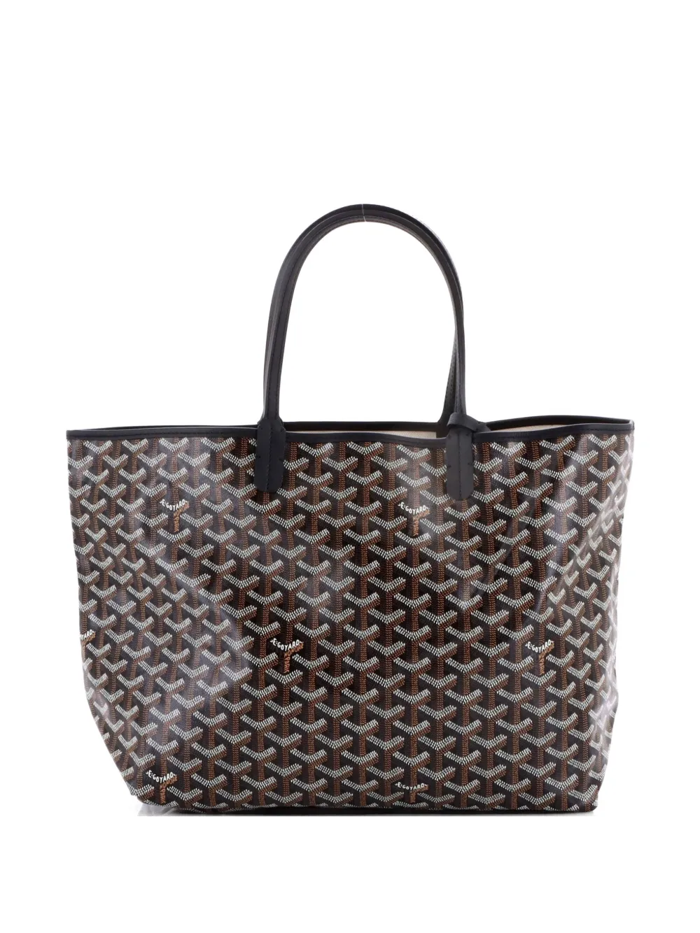 Goyard Pre-Owned Saint Louis Coated Canvas PM tote bag - Nero