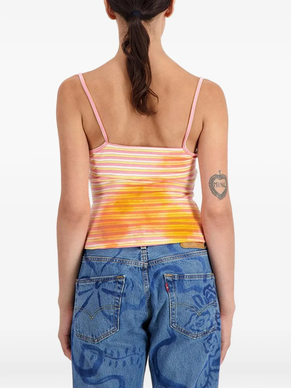  Collina Strada Flower Tank Top - Pink 