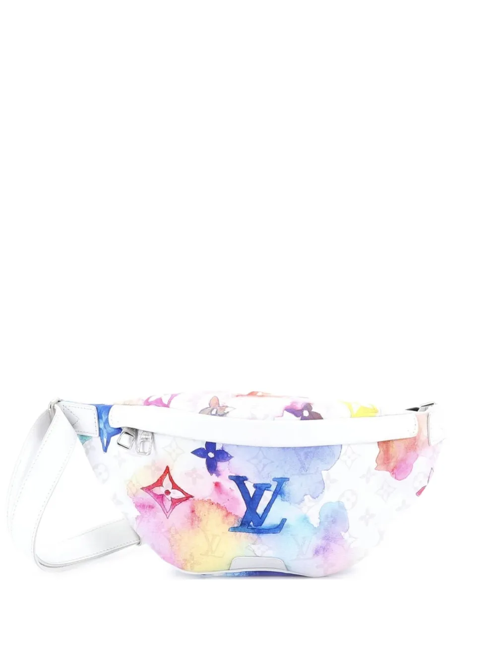 Louis Vuitton Pre-Owned Discovery Bumbag Limited Edition Monogram Watercolor Canvas PM belt bag - Multicolore
