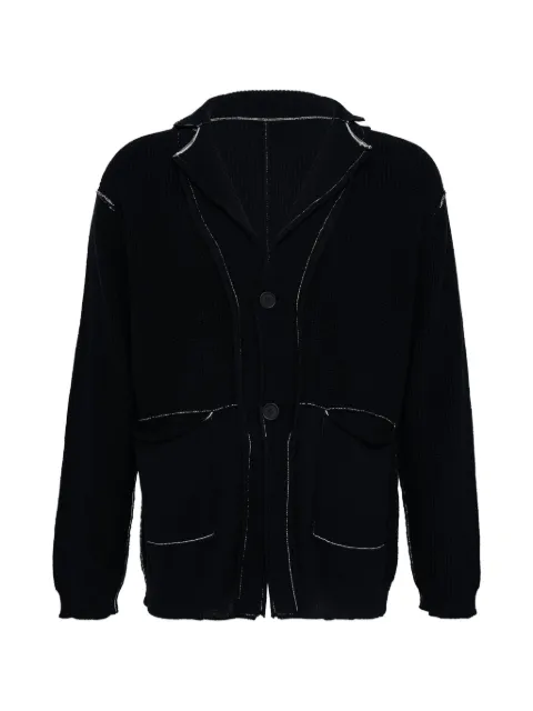 Yohji Yamamoto reversible cardigan
