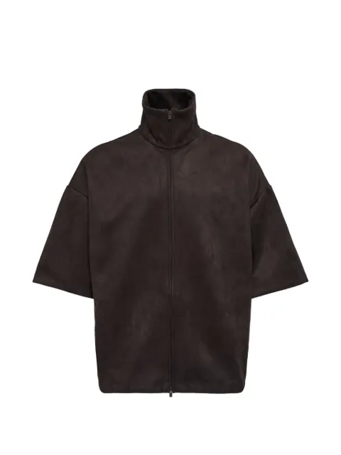 FEAR OF GOD ESSENTIALS high-neck short-sleeve jacket