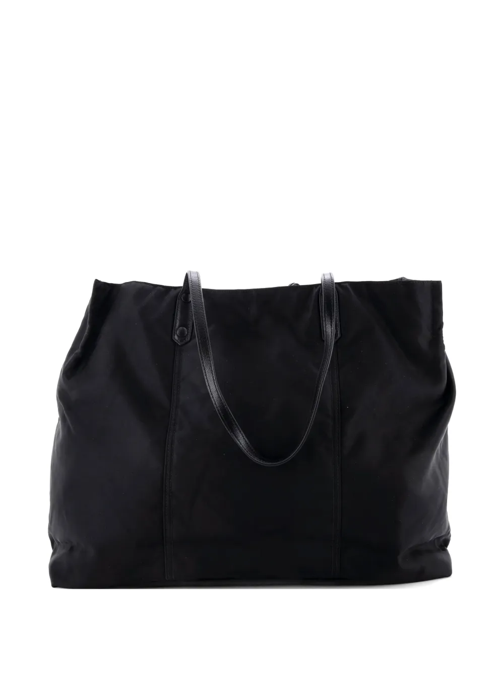 Etiquette Tessuto Large Tote Bag