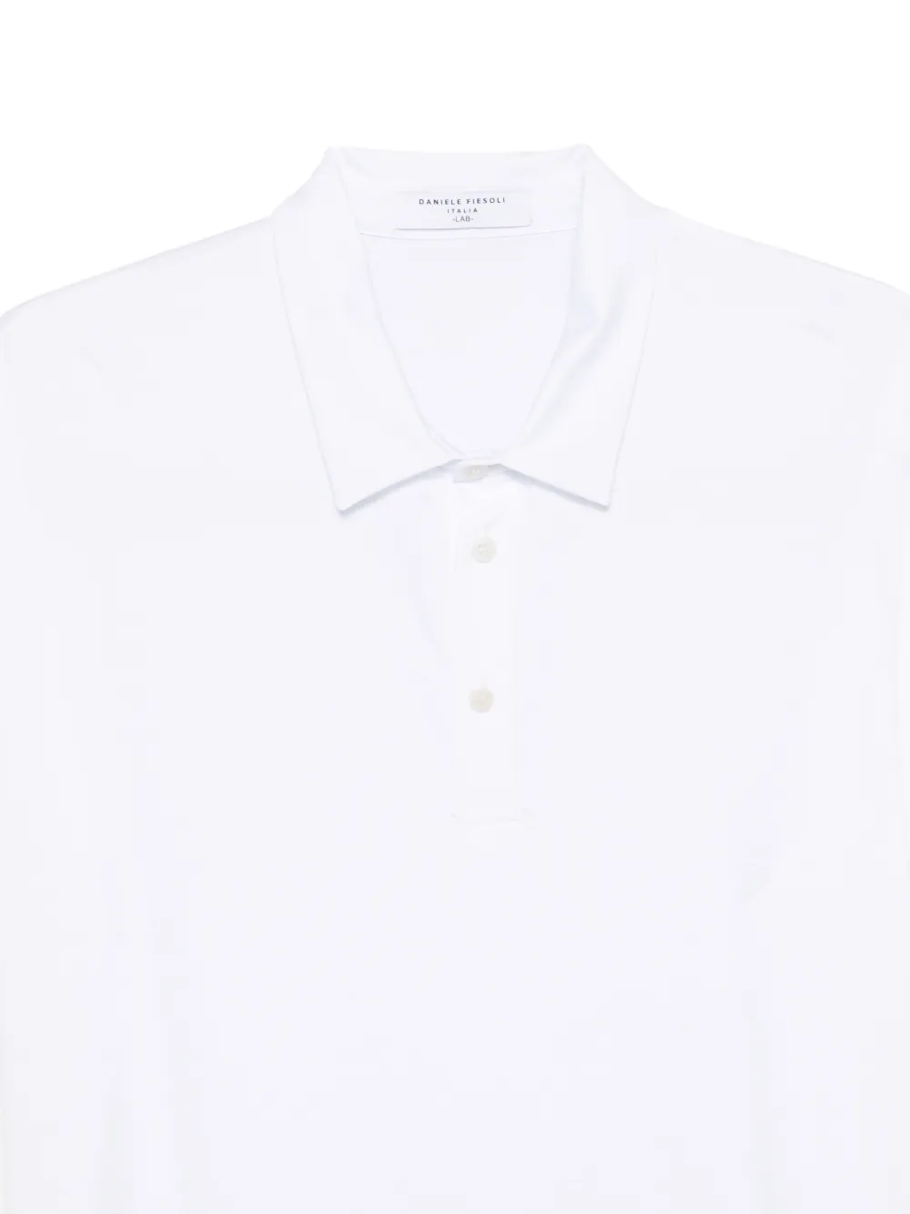 Daniele Fiesoli Katoenen poloshirt Wit