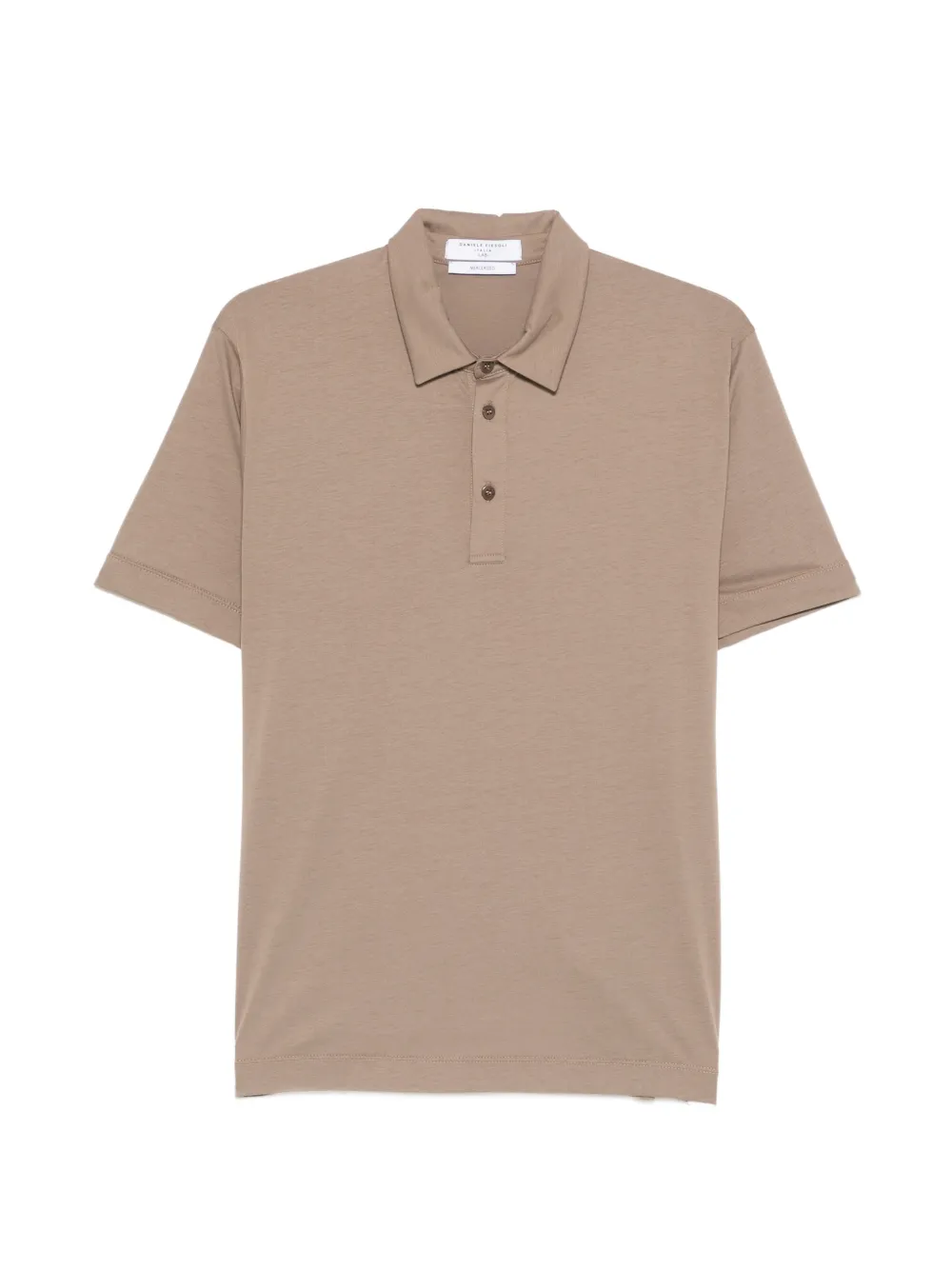 Daniele Fiesoli Polo a maniche corte - Toni neutri