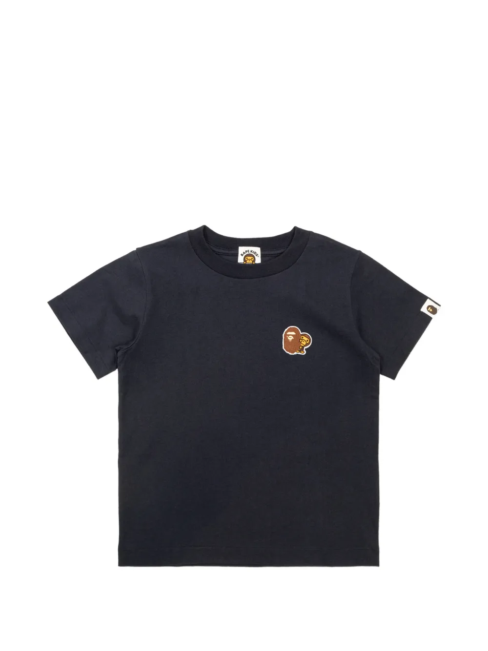 A BATHING APE® logo graphic T-shirt - Blu