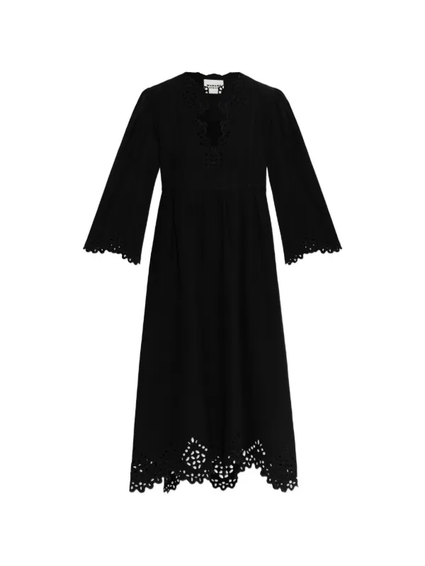 Marant Étoile Tianny Cut-out Dress in Black