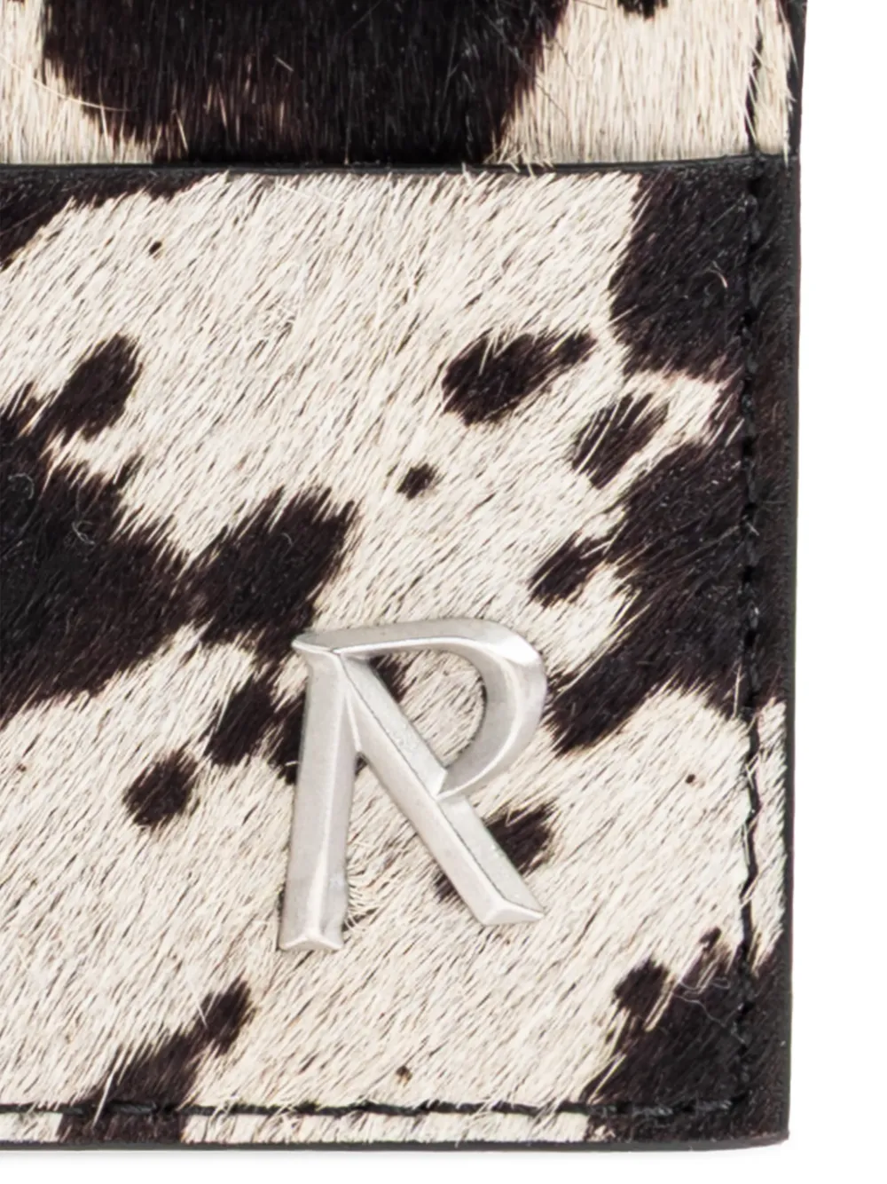 Represent Logo Detail Cardholder - White 