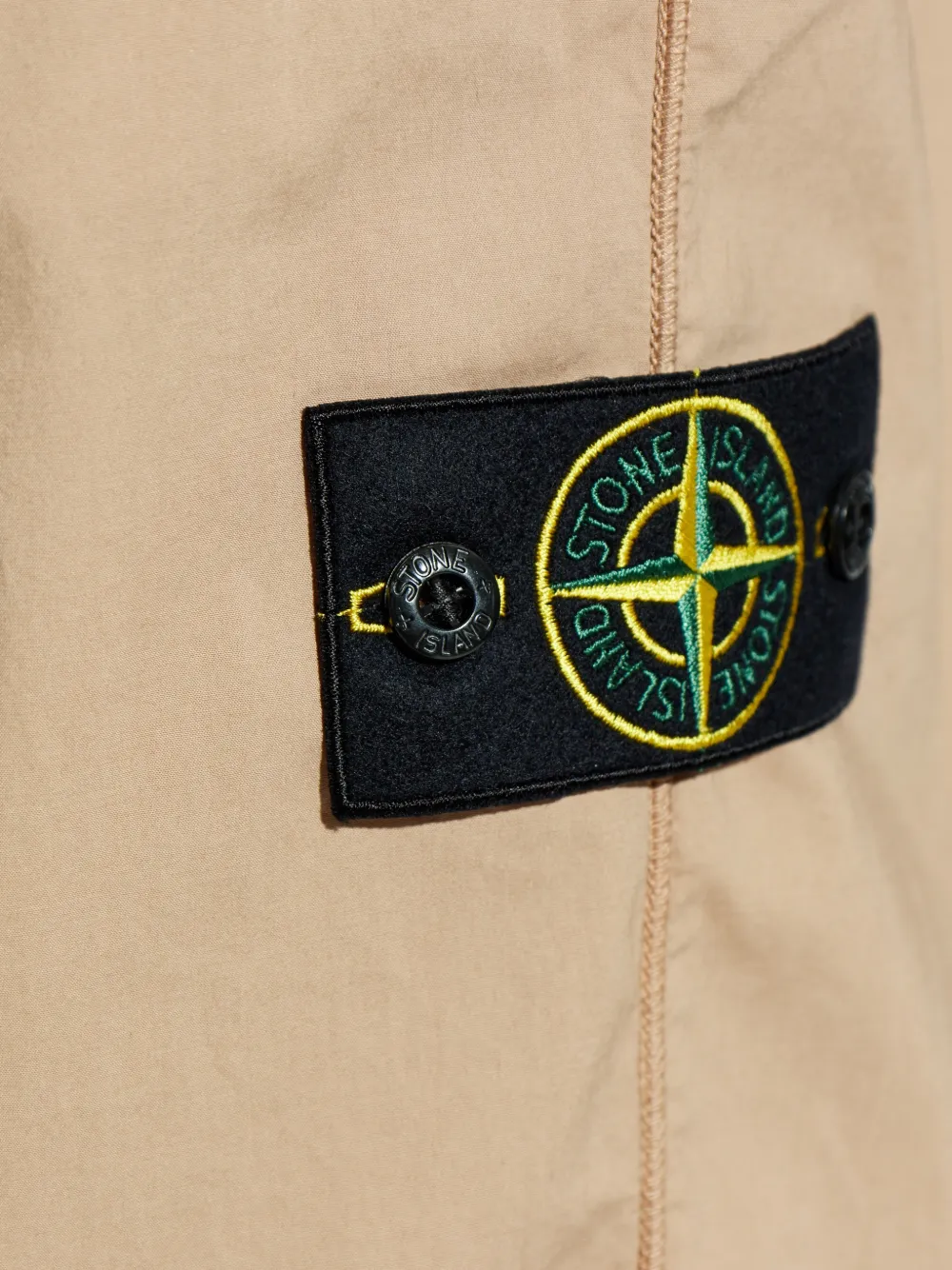 Stone Island 3100049 Tela 'paracadute' stretch-katoenen broek Beige