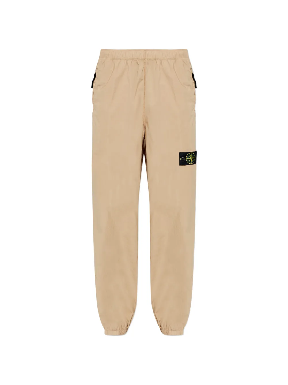 Stone Island logo-patch trousers - Toni neutri