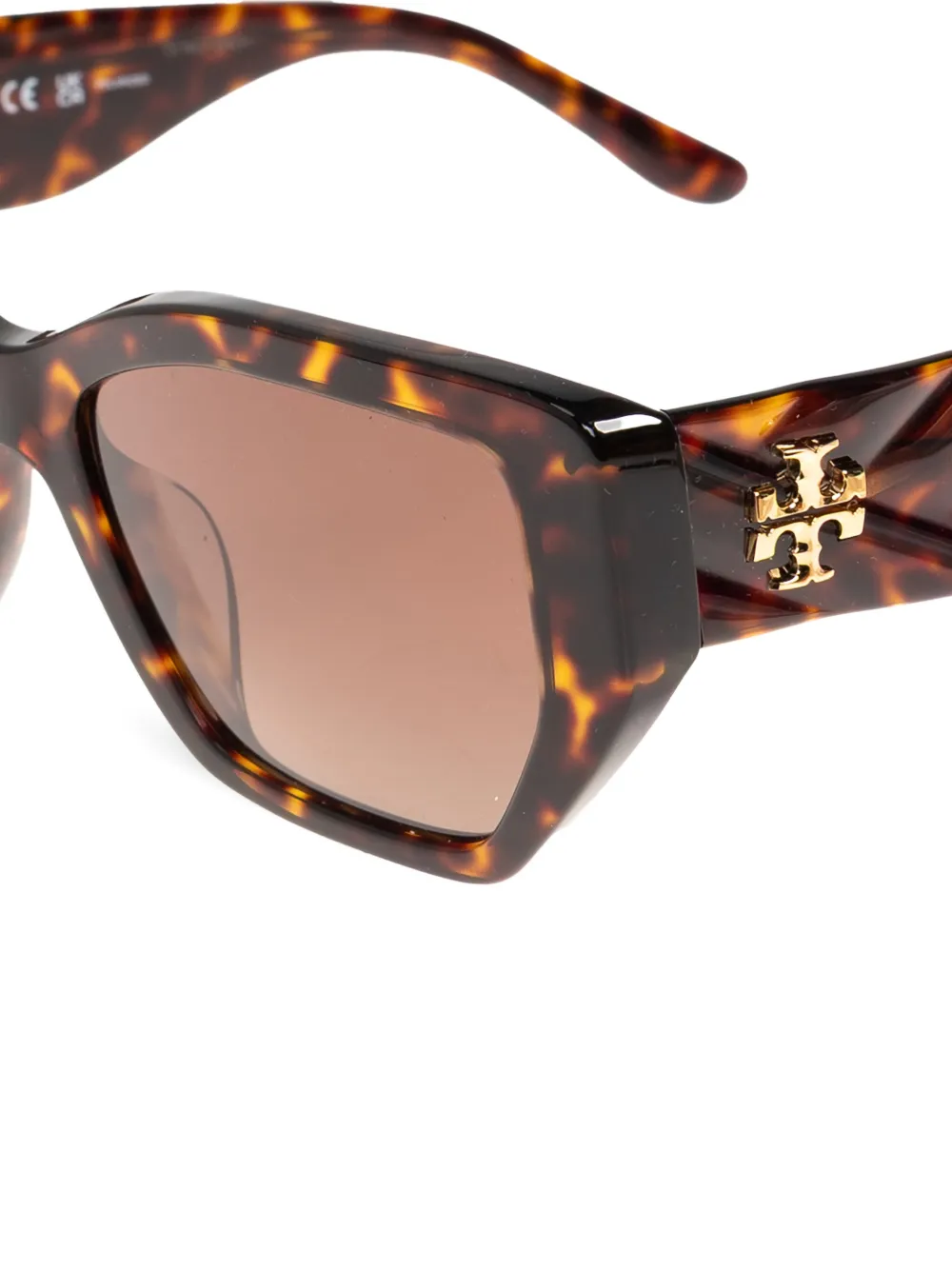  Tory Burch Cat-eye Sunglasses - Brown 