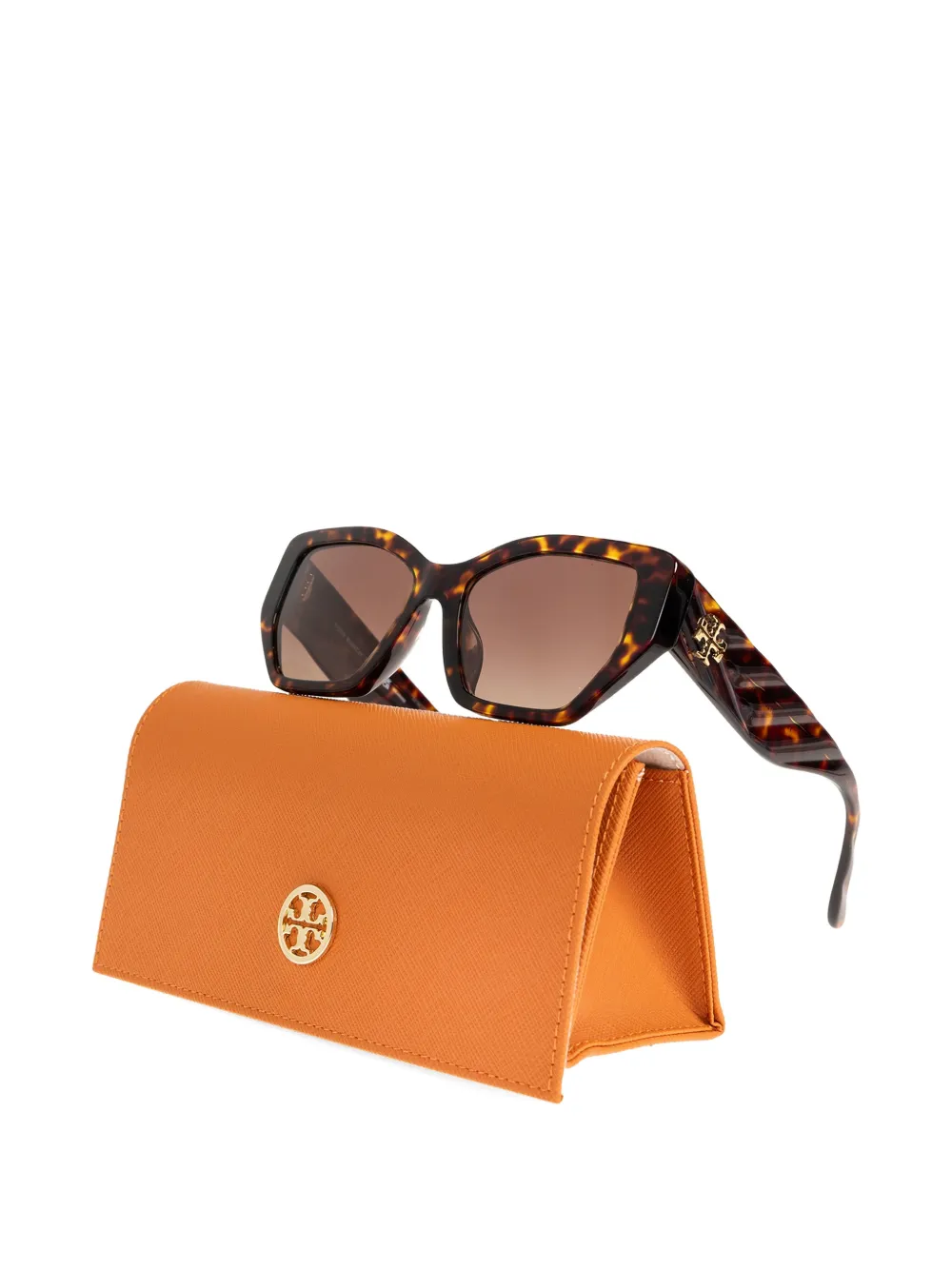  Tory Burch Cat-eye Sunglasses - Brown 