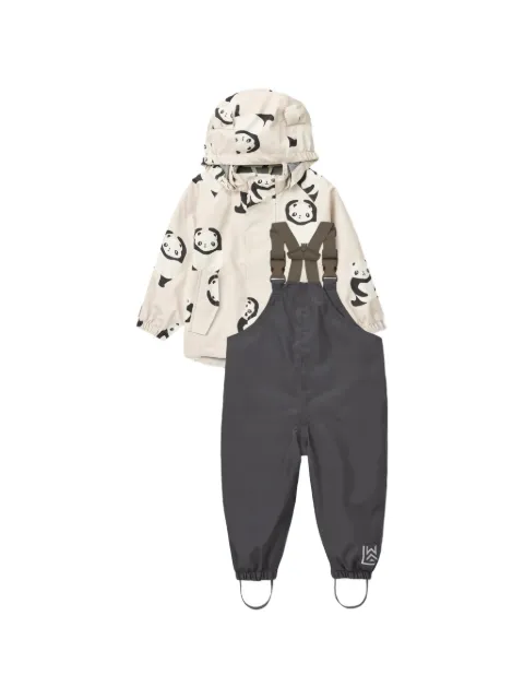 Liewood panda hooded jacket