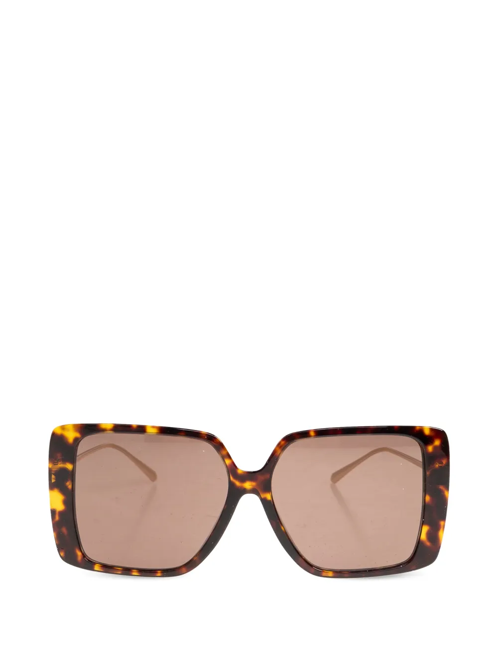 Tory Burch square-frame sunglasses - Braun