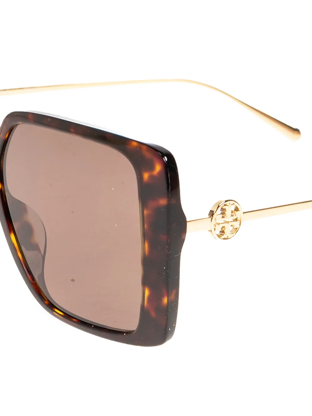  Tory Burch Square-frame Sunglasses - Brown 