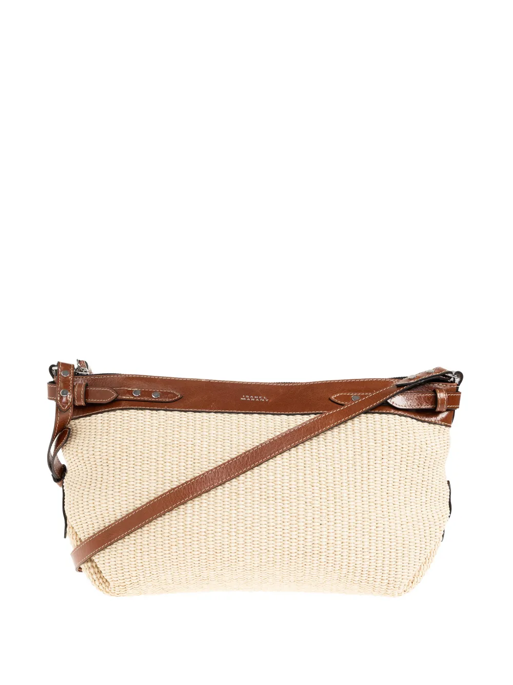 Isabel Marant Woven Leather Tote Bag In Neutral
