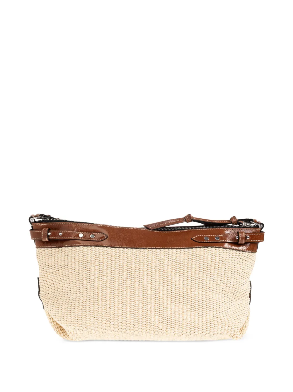 ISABEL MARANT Leren shopper Beige