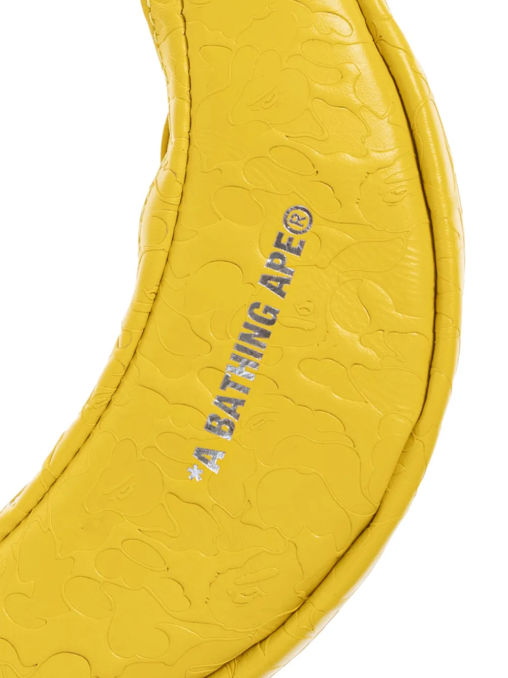 A Bathing Ape® Mini Solid Camo Banana Belt Bag - Yellow 