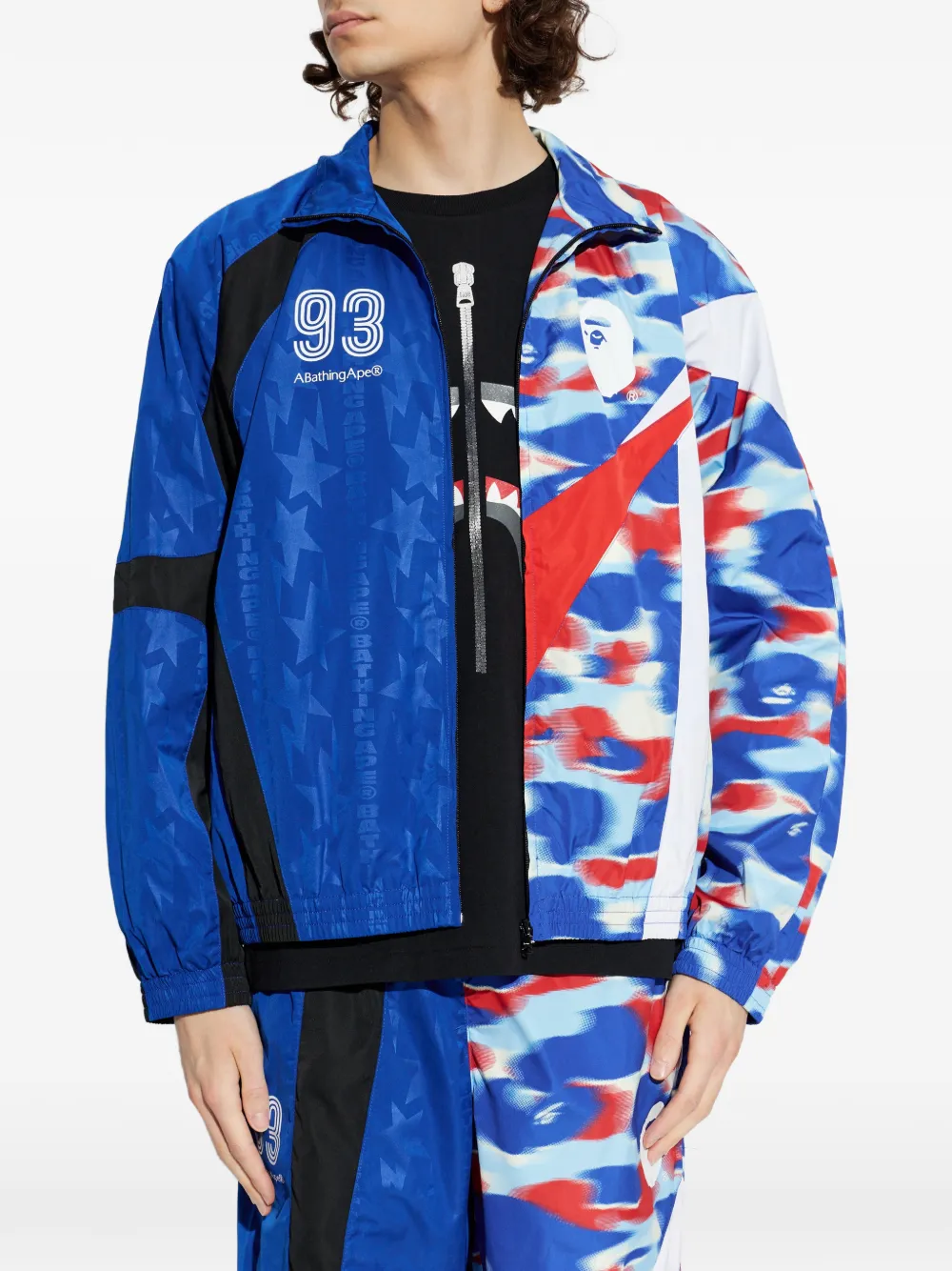  A Bathing Ape® Split Track Jacket - Blue 