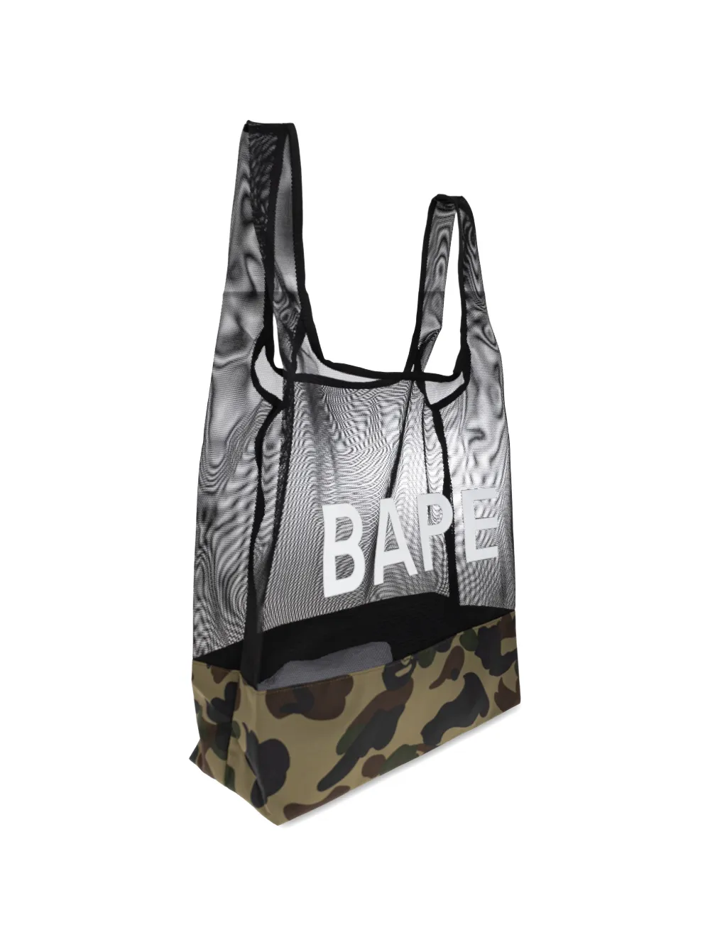 1st Camo mesh tote bag