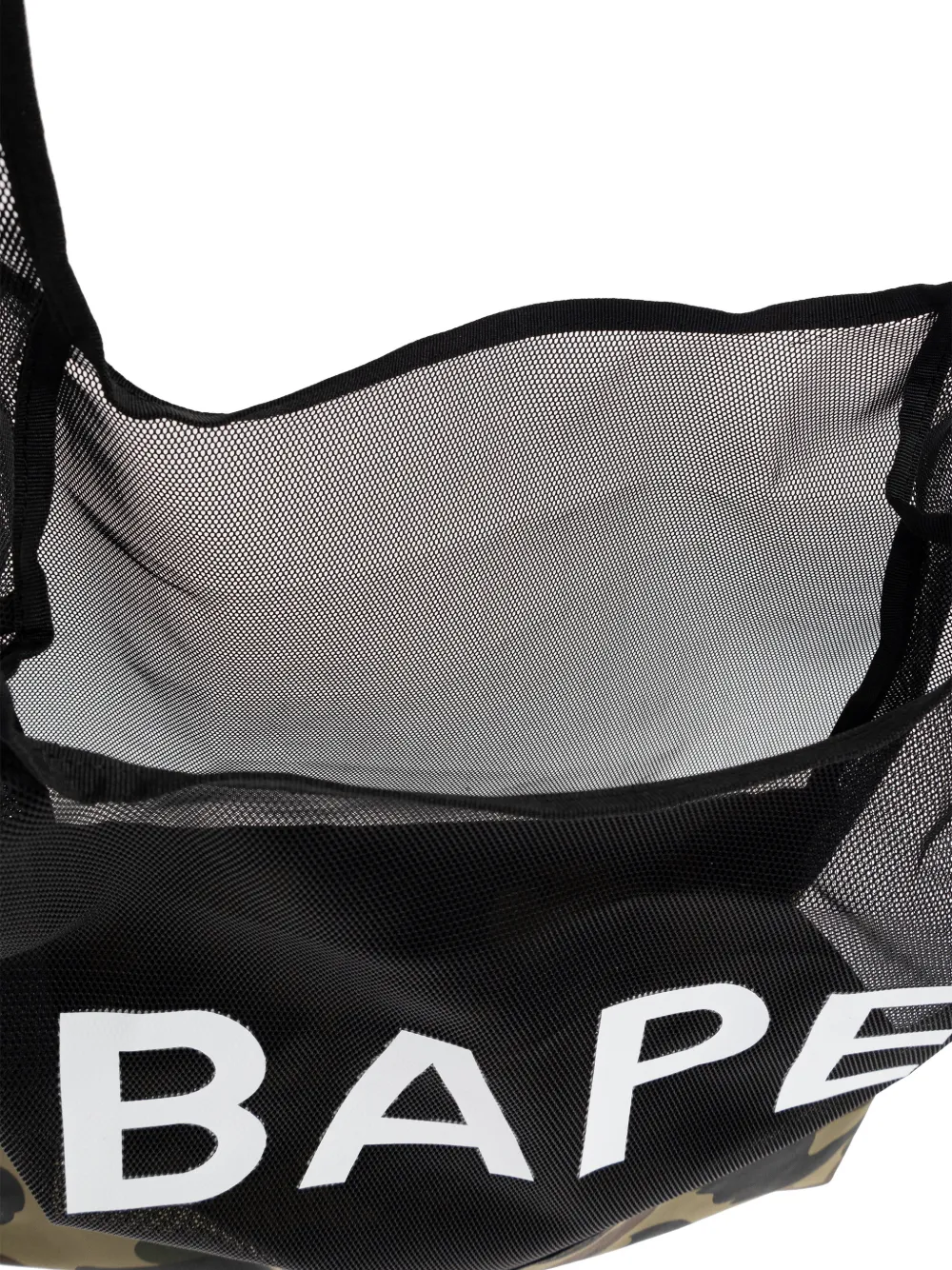 1st Camo mesh tote bag