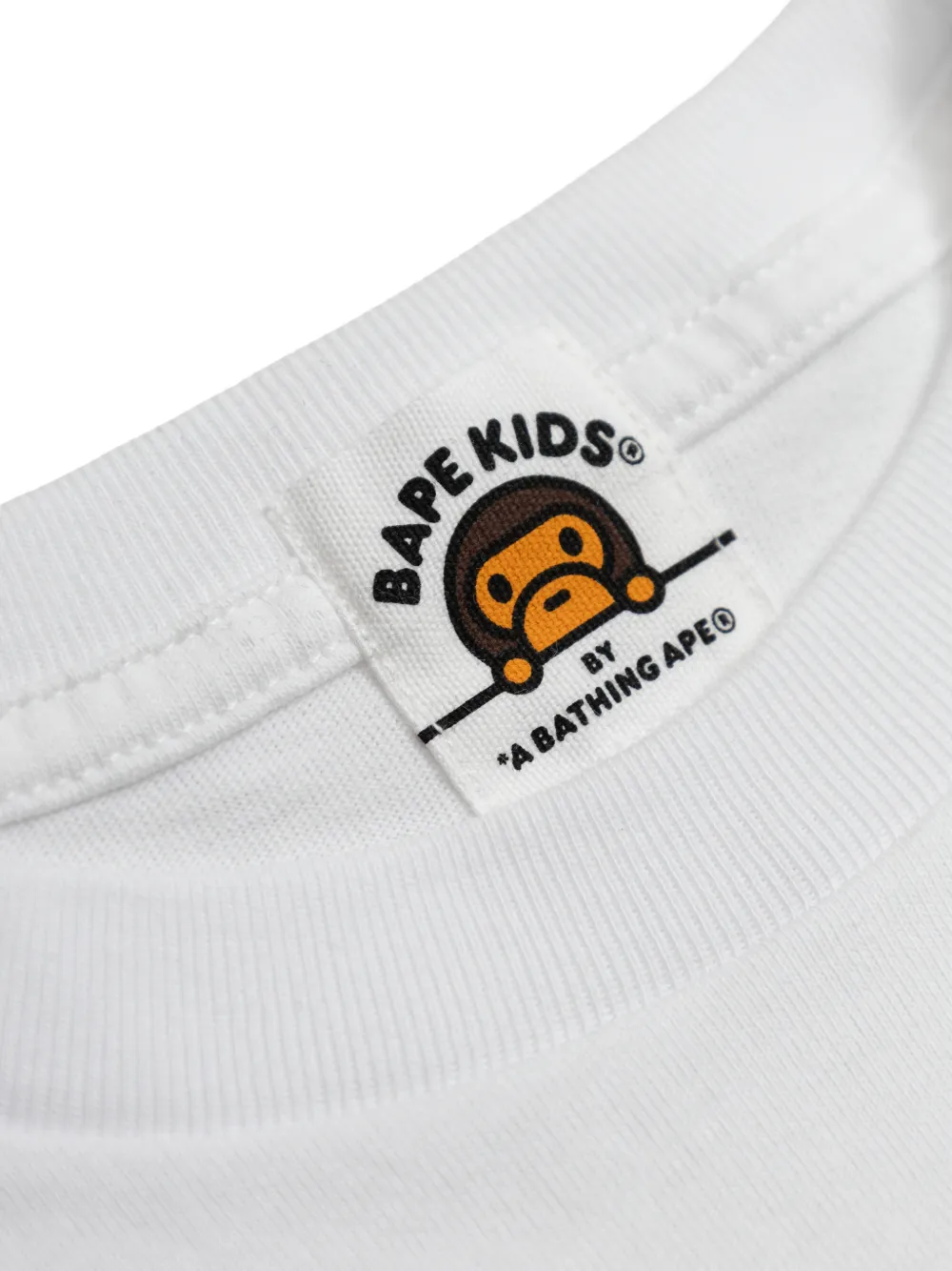  A Bathing Ape® College T-shirt - White 