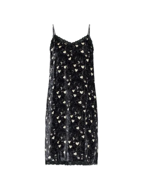 R13 hearts lace dress