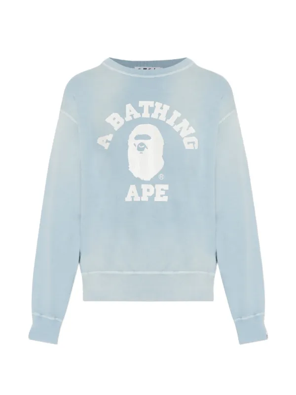 A BATHING APE® グラフィック セーター | ブルー | FARFETCH JP