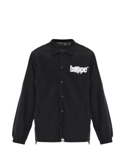 A BATHING APE® camouflage-print reversible jacket