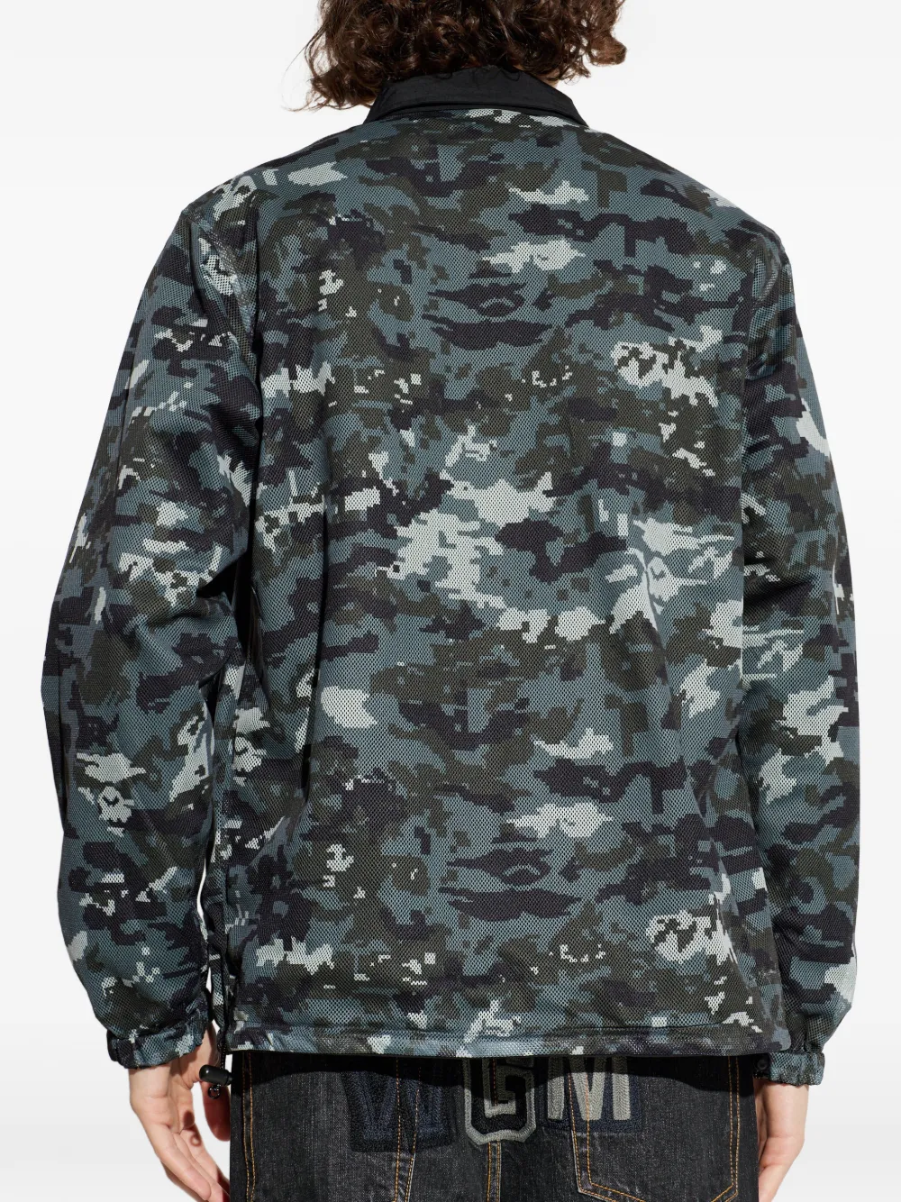 camouflage-print reversible jacket