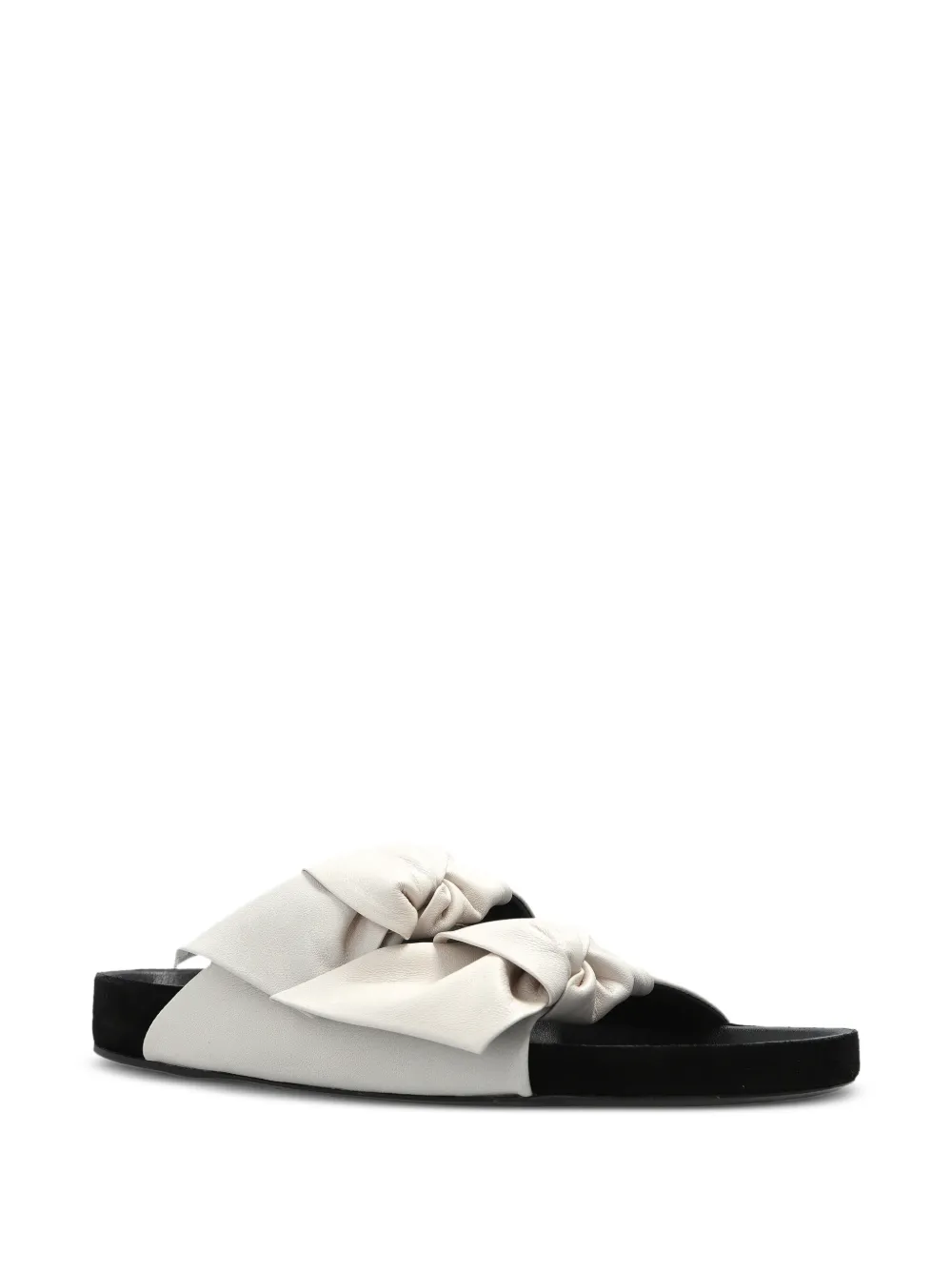  Isabel Marant Lennyo Bow Mules - White 