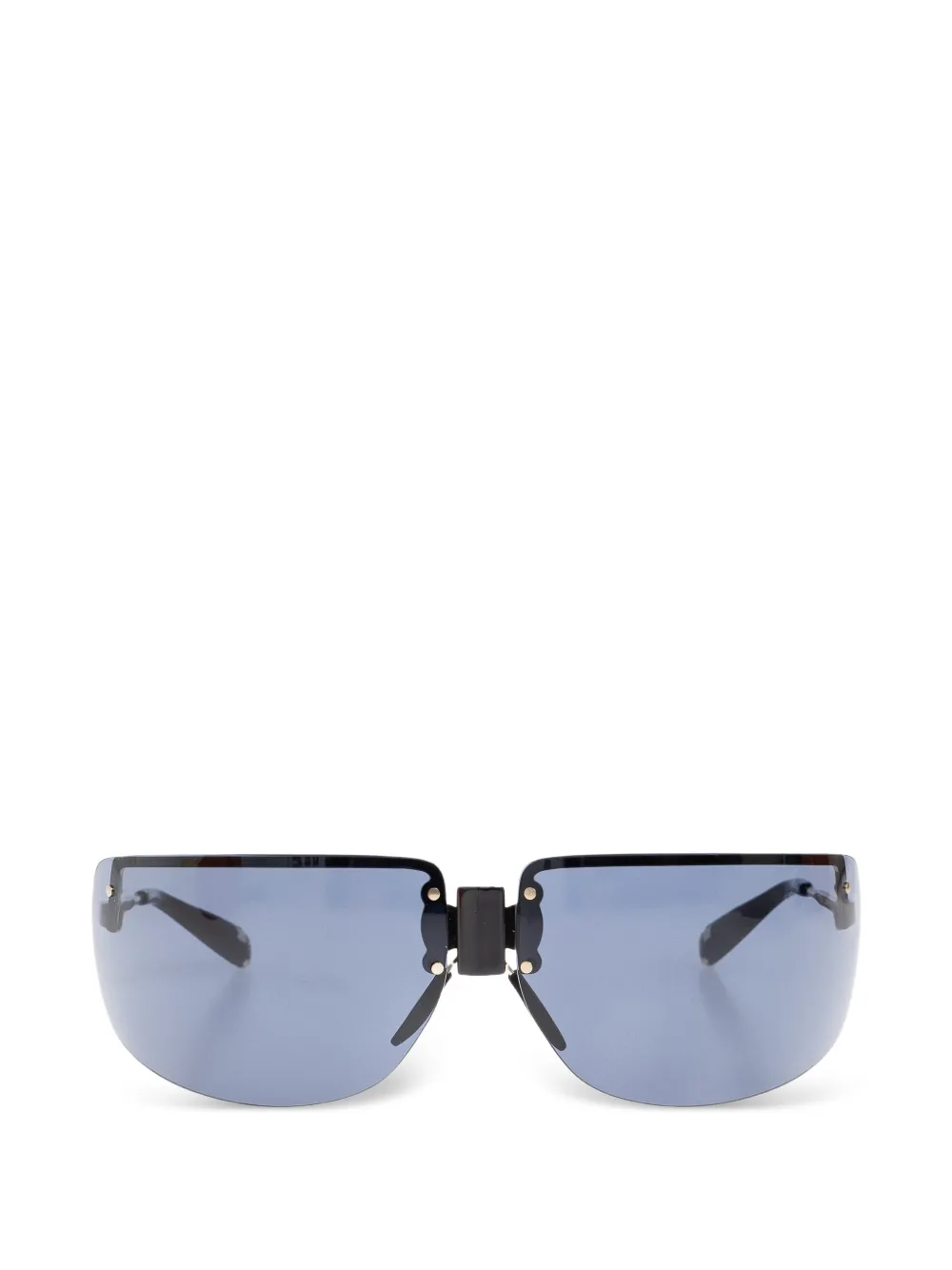 Tory Burch Shield Runway sunglasses - Blu