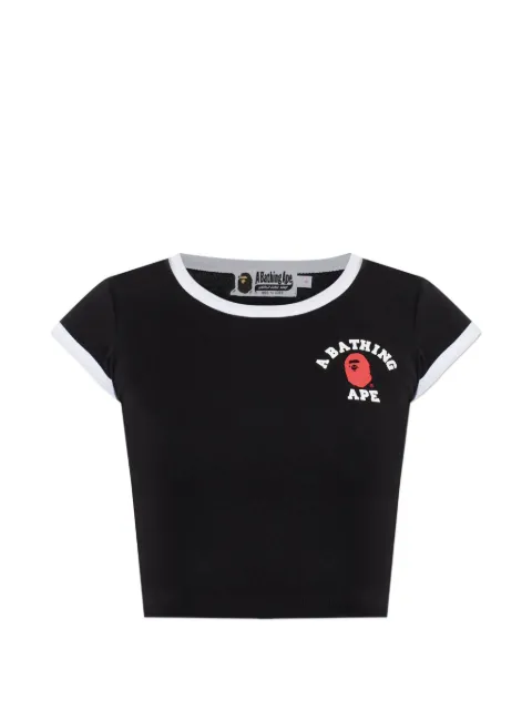 A BATHING APE® ringer graphic T-shirt