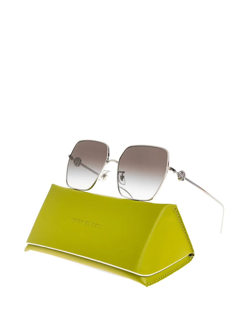  Tory Burch Miller Sunglasses - Silver 